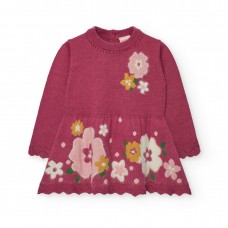 BOBOLI φόρεμα πλεκτό παιδικό 702188-3944 ροζ